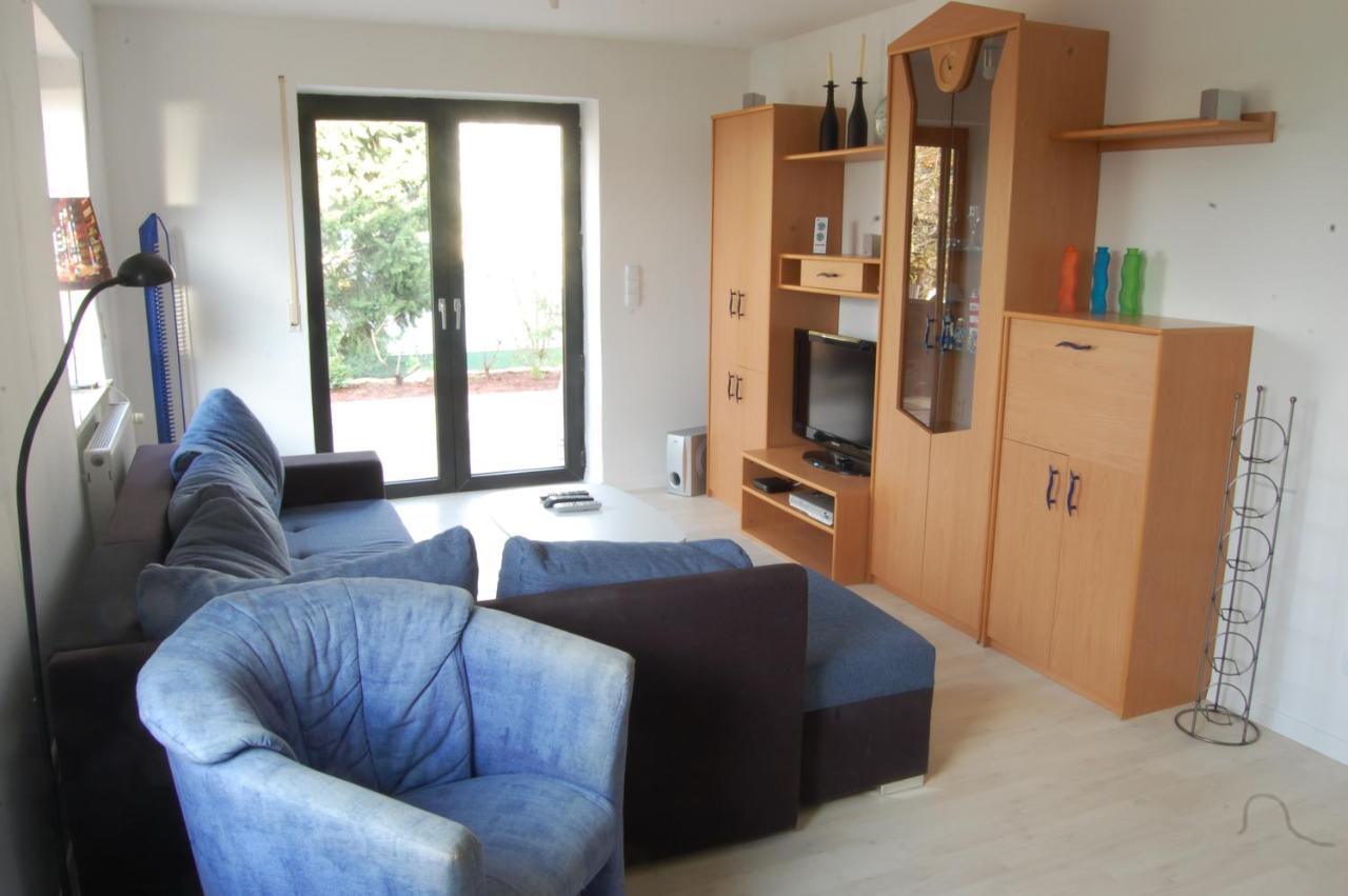 Wohnung Mit Kamin Terrasse Und Grill In Der Naehe Von Nuernberg Burgthann Εξωτερικό φωτογραφία